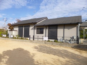 福岡県　古賀市　舞の里三区集会所　外壁　屋根　塗装工事　施工前